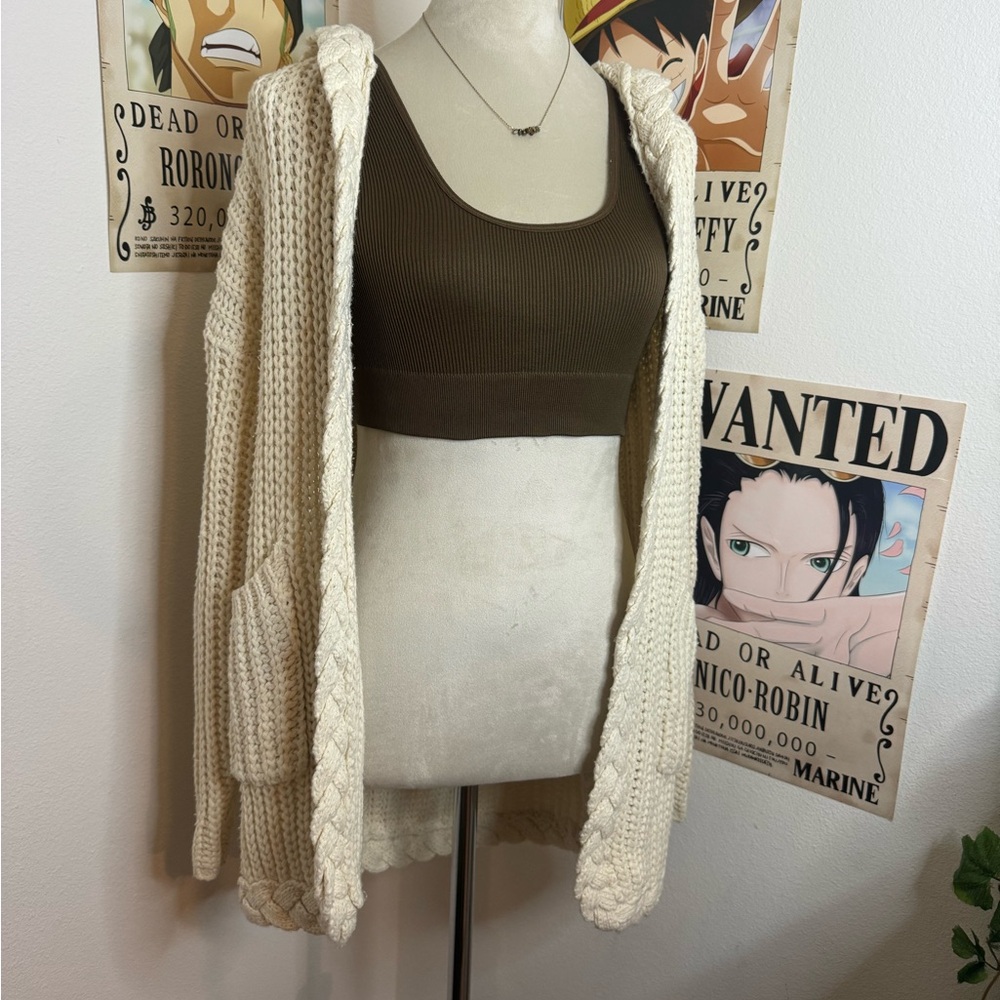 Cozy Cream Knit Cardigan